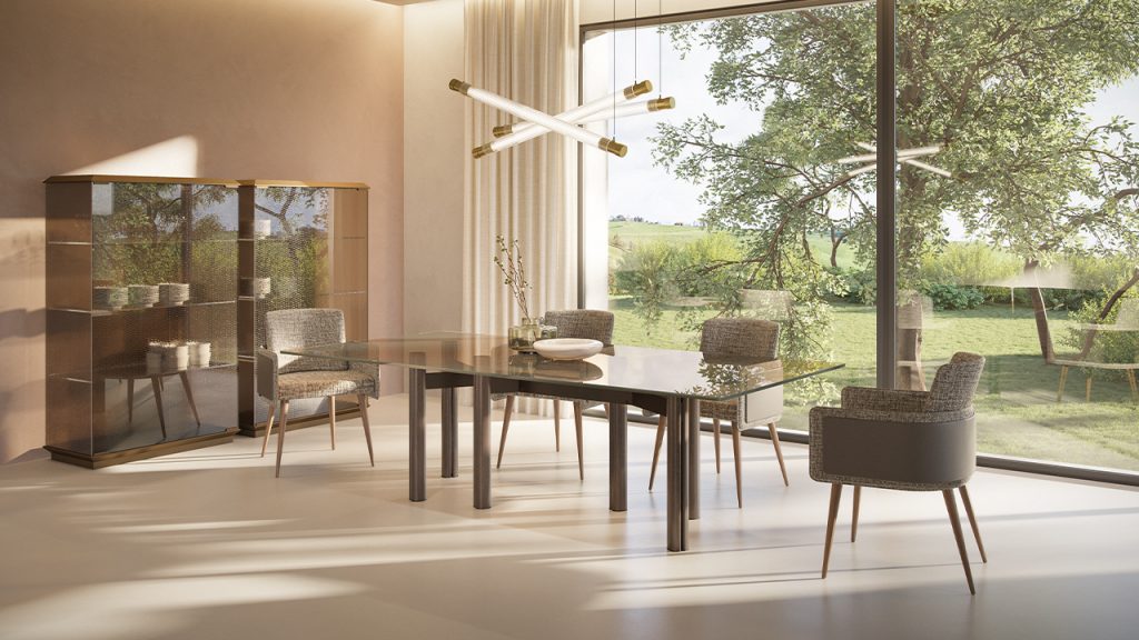Ramo 72 by Reflex modern dining table in Birmingham Michigan.