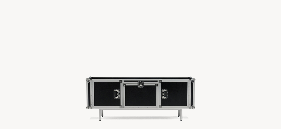 “Moroso Total Flightcase accessories – contemporary modular storage units featuring durable materials and minimalist aesthetic”