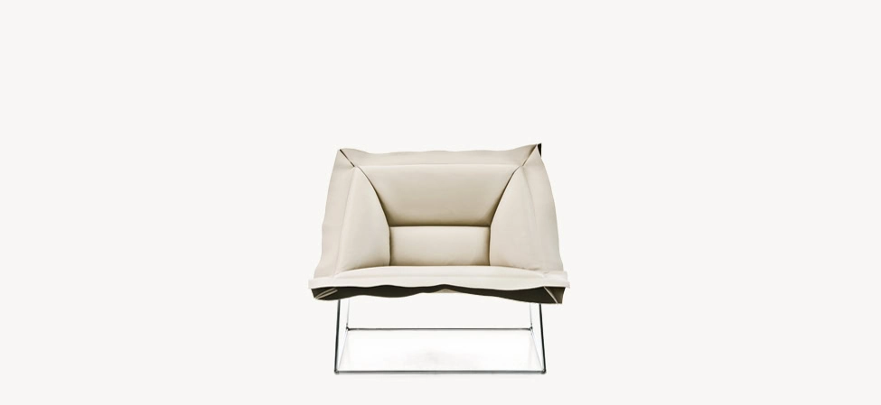 Volant by Moroso top-down view illustrating open weave pattern and refined craftsmanship at the Michigan Design Center