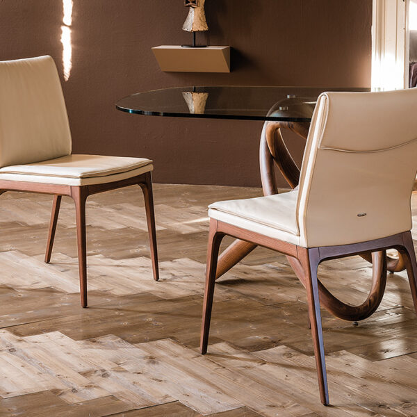 SOFIA chair by Cattelan Italia – modern Italian dining chair with upholstered seat and backrest