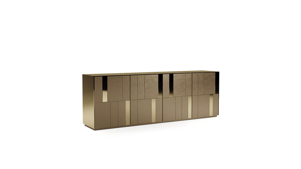 Satin Buffet by Reflex in a modern style, designed for high-end luxury interiors in Royal Oak, Michigan.