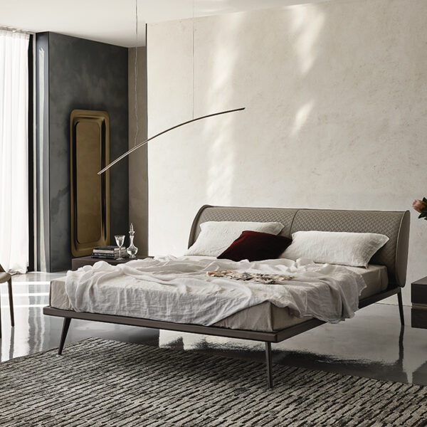 “AYRTON by Cattelan Italia – modern Italian wall mirror with sculptural round shape and layered geometric frame”