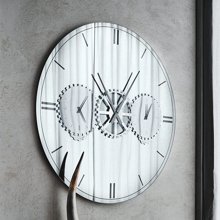 “TIMES clock by Cattelan – contemporary wall clock with bold typographic styling and refined craftsmanship”