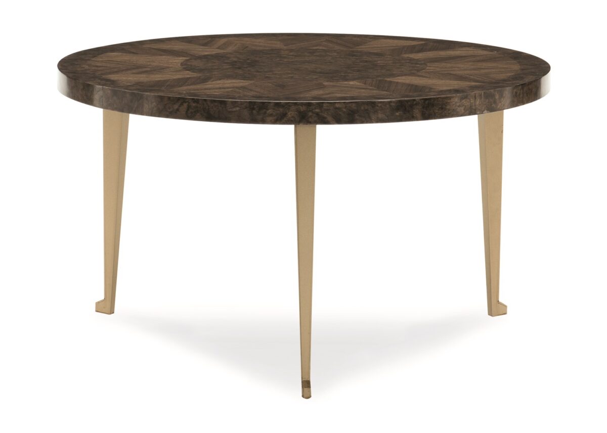 One Of The Bunch table by Caracole featuring a clustered, sculptural base design.