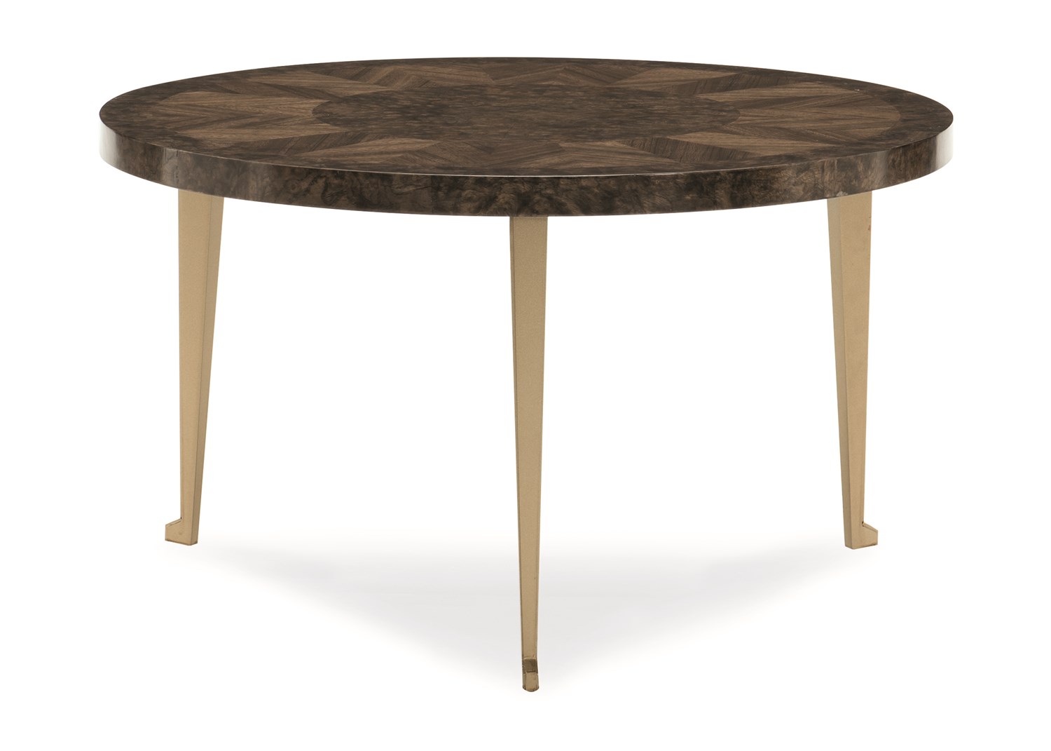 One Of The Bunch table by Caracole featuring a clustered, sculptural base design.