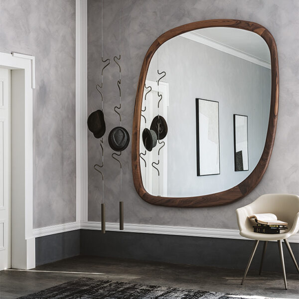 “JANEIRO Magnum by Cattelan Italia – oversized round dining table with sculptural conical base and luxurious ceramic or wood top”