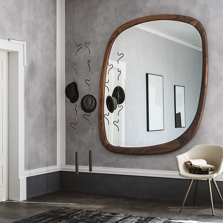 “JANEIRO Magnum by Cattelan Italia – oversized round dining table with sculptural conical base and luxurious ceramic or wood top”