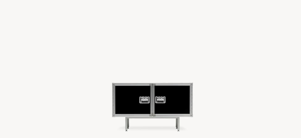 “Total Flightcase accessories by Moroso – modern Italian designer storage units with sleek, functional design”