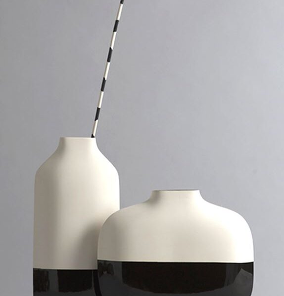 Contemporary Italian Two‑Tone Alta Palma by Kose Milano – luxury décor statement in Troy, Michigan
