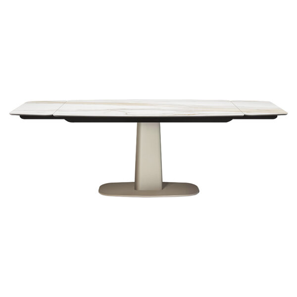 “LINUS Keramik Drive by Cattelan Italia – modern extendable dining table with elegant ceramic top and sleek metal base”