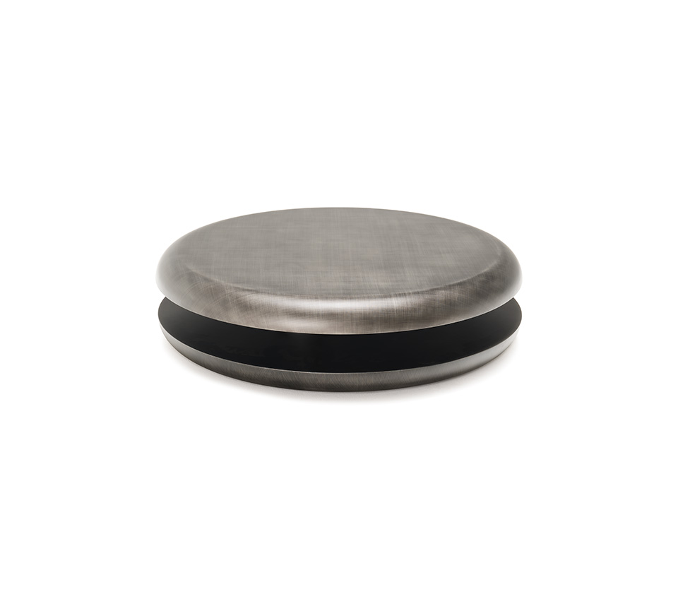 “YO-YO Brushed by Cattelan Italia – modern Italian coffee table with layered round tops and artisanal brushed finish”