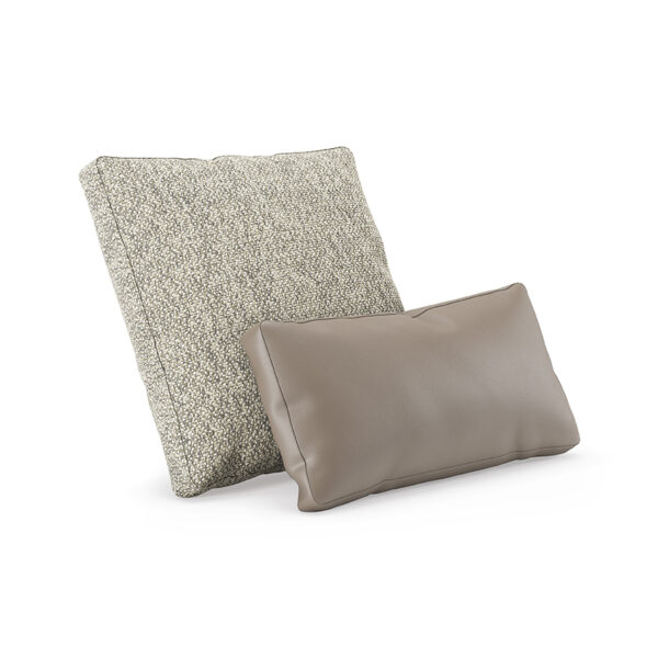 “Cattelan Italia COMFY – contemporary lounge chair featuring wraparound backrest and ergonomic cushioning”
