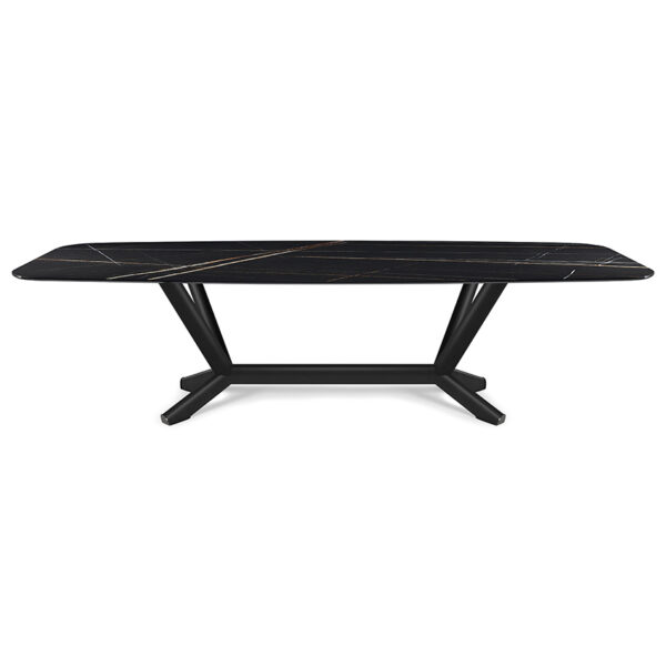 “PLANER Keramik by Cattelan Italia – sophisticated designer table with ceramic surface options like Calacatta or Alabastro”