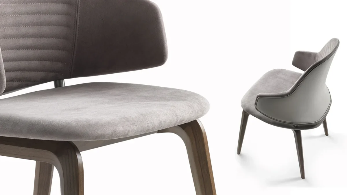Sleek VELA CHAIR by Reflex on display in Troy Michigan