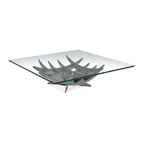 “ATLAS by Cattelan Italia – modern Italian dining table with sculptural steel base and elegant glass or wood top”