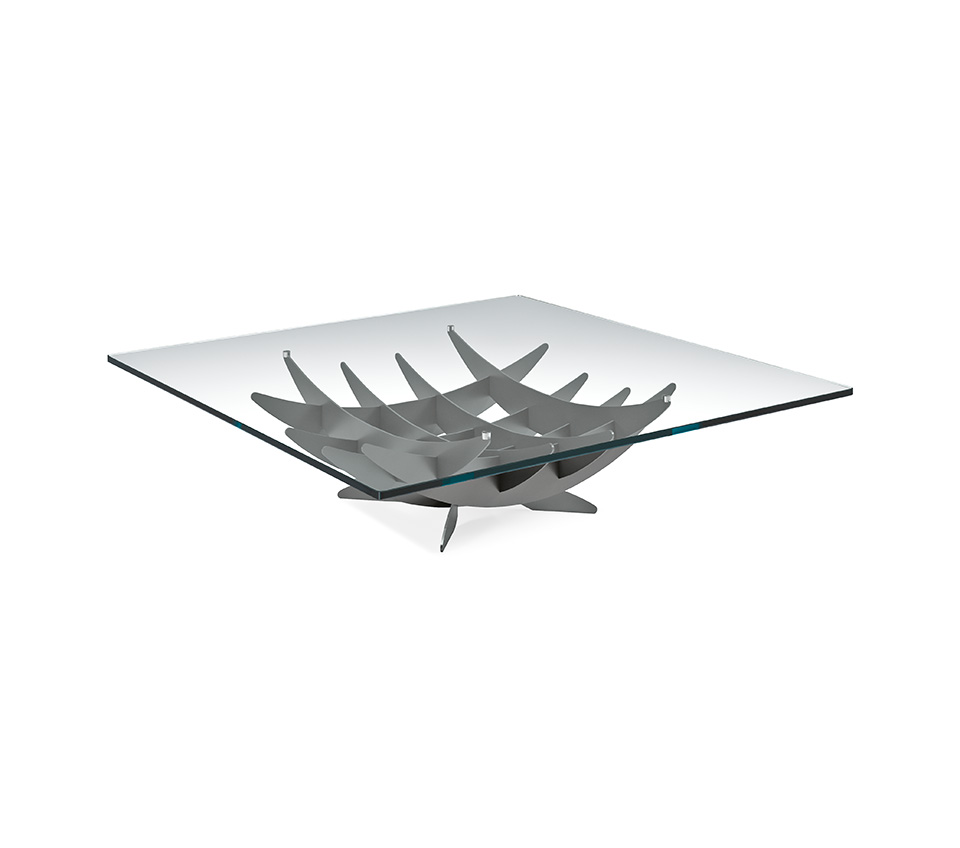 “ATLAS by Cattelan Italia – modern Italian dining table with sculptural steel base and elegant glass or wood top”