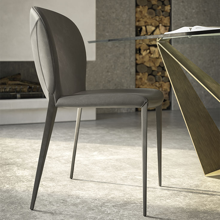 Contemporary NANCY by Cattelan Italia – luxury dining chair with soft padding and elegant silhouette