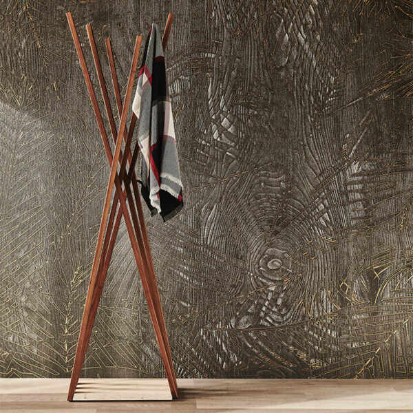 “OSCAR by Cattelan Italia – modern Italian wall-mounted console with sculptural wood front and minimalist design”