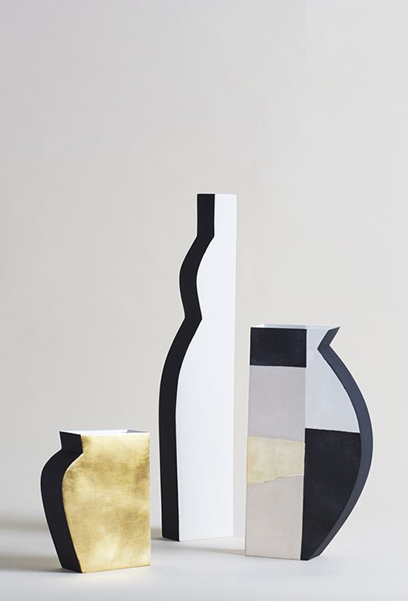 Luxury Italian PACAY MEDIUM ABSTRACT by Kose Milano showroom piece at Italcasa Design in Troy, Michigan