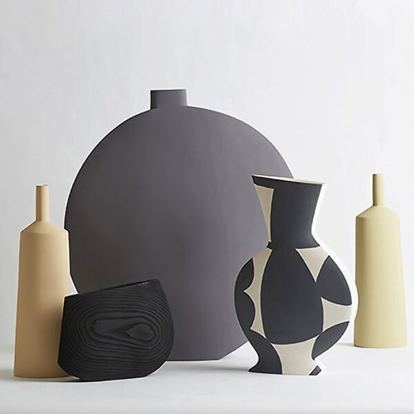 Modern Large Braque Vessel by Kose Milano from Italcasa Design luxury Italian furniture in Royal Oak, Michigan