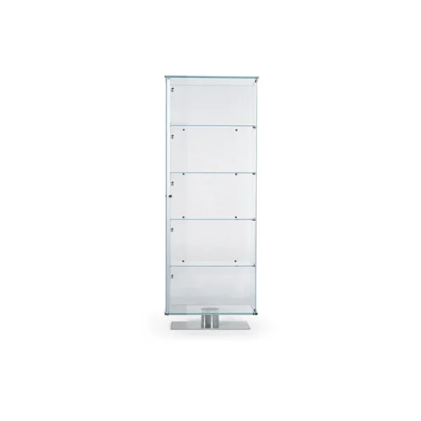 Onis Window Reflex modern Italian display unit with glass panels tailored for luxury showrooms in Royal Oak Michigan