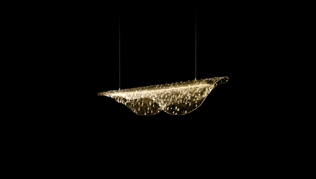 Fusion Suspension Reflex luxury Italian pendant light with sculptural ring design tailored for upscale interiors in Royal Oak Michigan