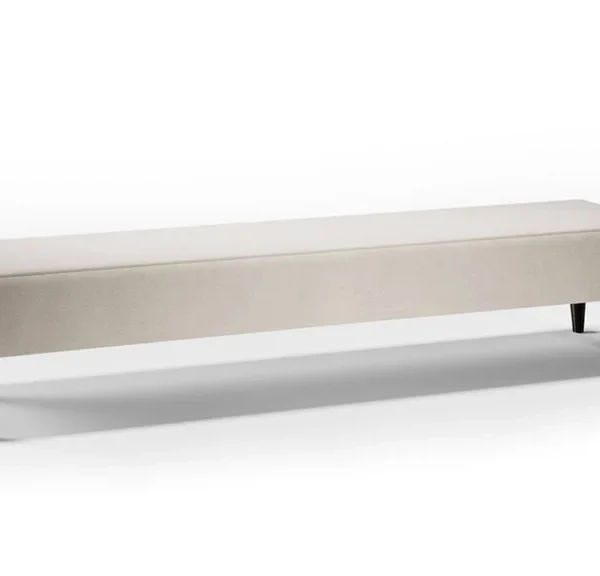 “Reflex SOFT BENCH featuring sleek lines and plush cushioning.”