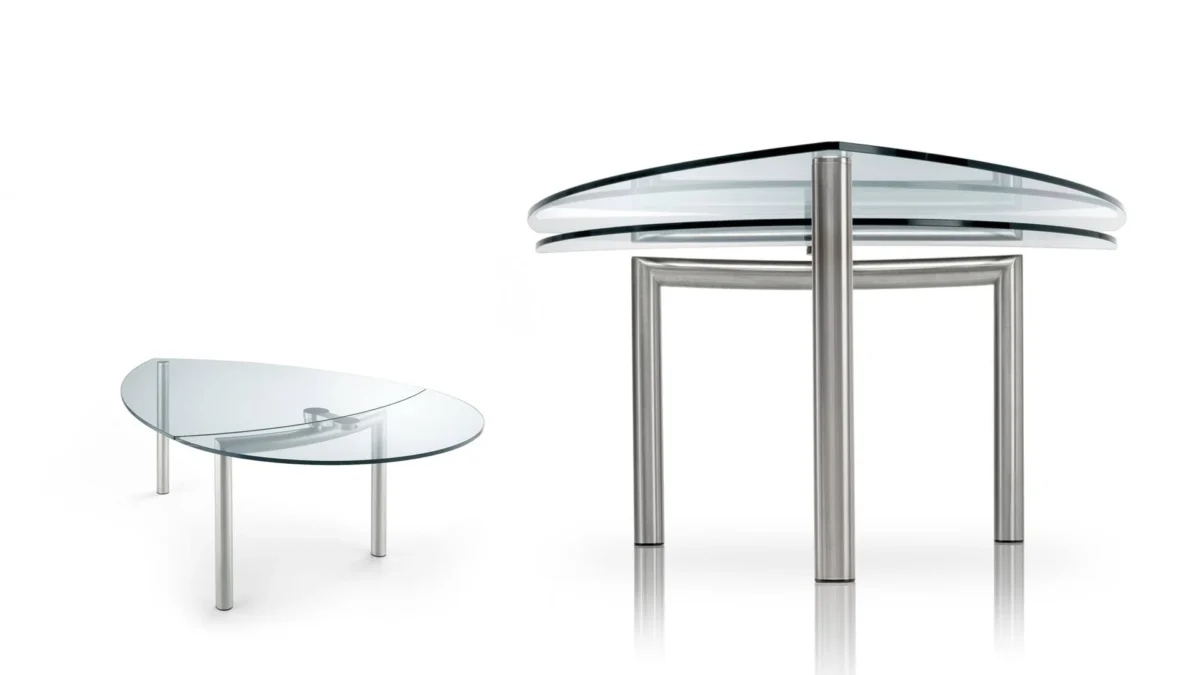 Policleto Goccia by Reflex showcased in Troy Michigan showroom, modern Italian luxury furniture design.