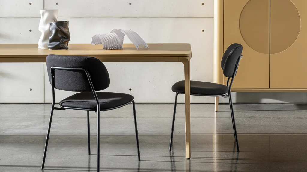 “Sovet Slim 20 Table – contemporary designer table featuring sleek lines and elegant slim-profile design”