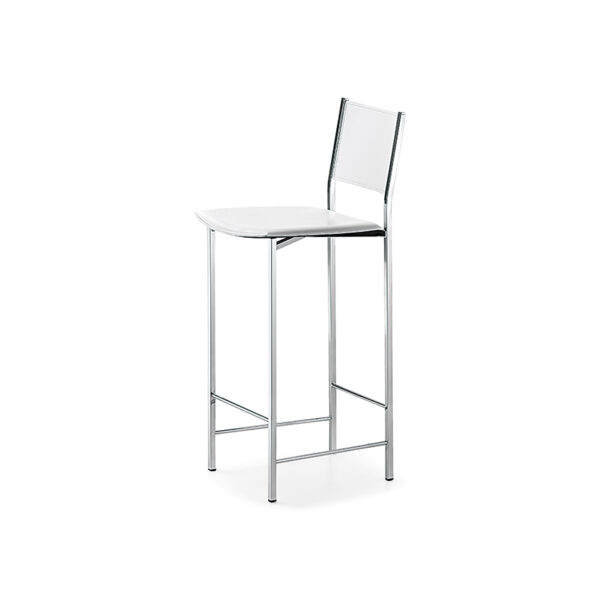 “ALESSIO by Cattelan Italia – modern Italian designer chair with minimalist metal frame and upholstered seat”