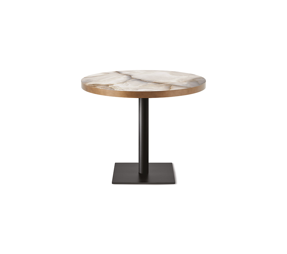 “RIBOT Keramik Bistrot by Cattelan Italia – compact ceramic-topped bistro table with elegant metal base in contemporary Italian design”