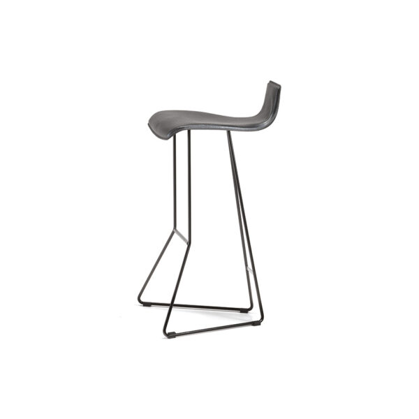 “Contemporary PEPE stool by Cattelan Italia – minimalist Italian design with soft padding and compact silhouette”