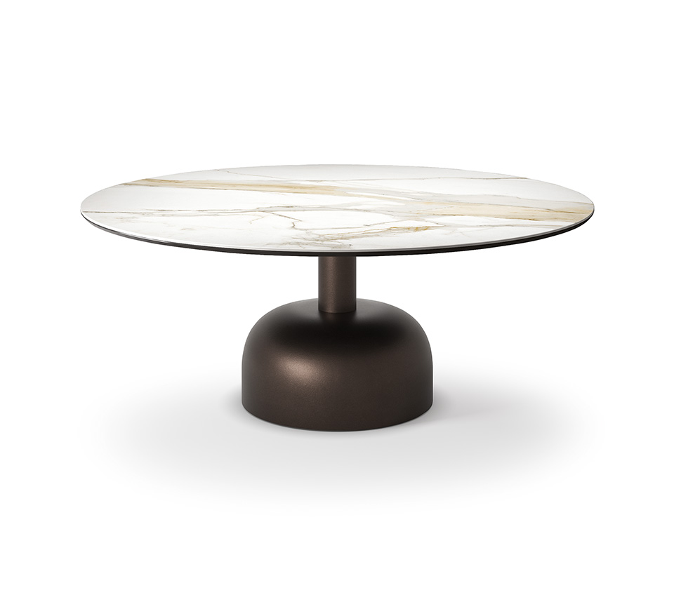 “RITZ Lounge by Cattelan Italia – luxurious Italian lounge chair with upholstered seat and sleek metal legs”