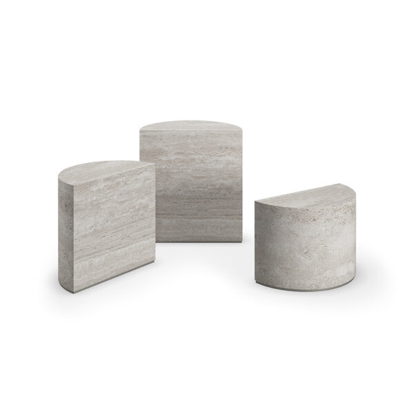 “Cattelan Italia DOMINGO – contemporary storage cabinet featuring sleek geometric lines and sculptural design”