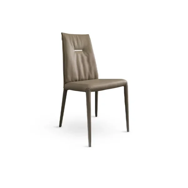 Contemporary Adam table by Reflex with sculptural Italian base in Royal Oak Michigan showroom