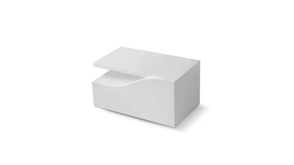 “BEDSIDE TABLE SIGN by Reflex – modern Italian nightstand with elegant lines.”