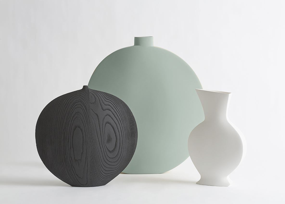 Contemporary WOOD LENS GLASS by Kose Milano high‑end Italian furniture in Birmingham, Michigan