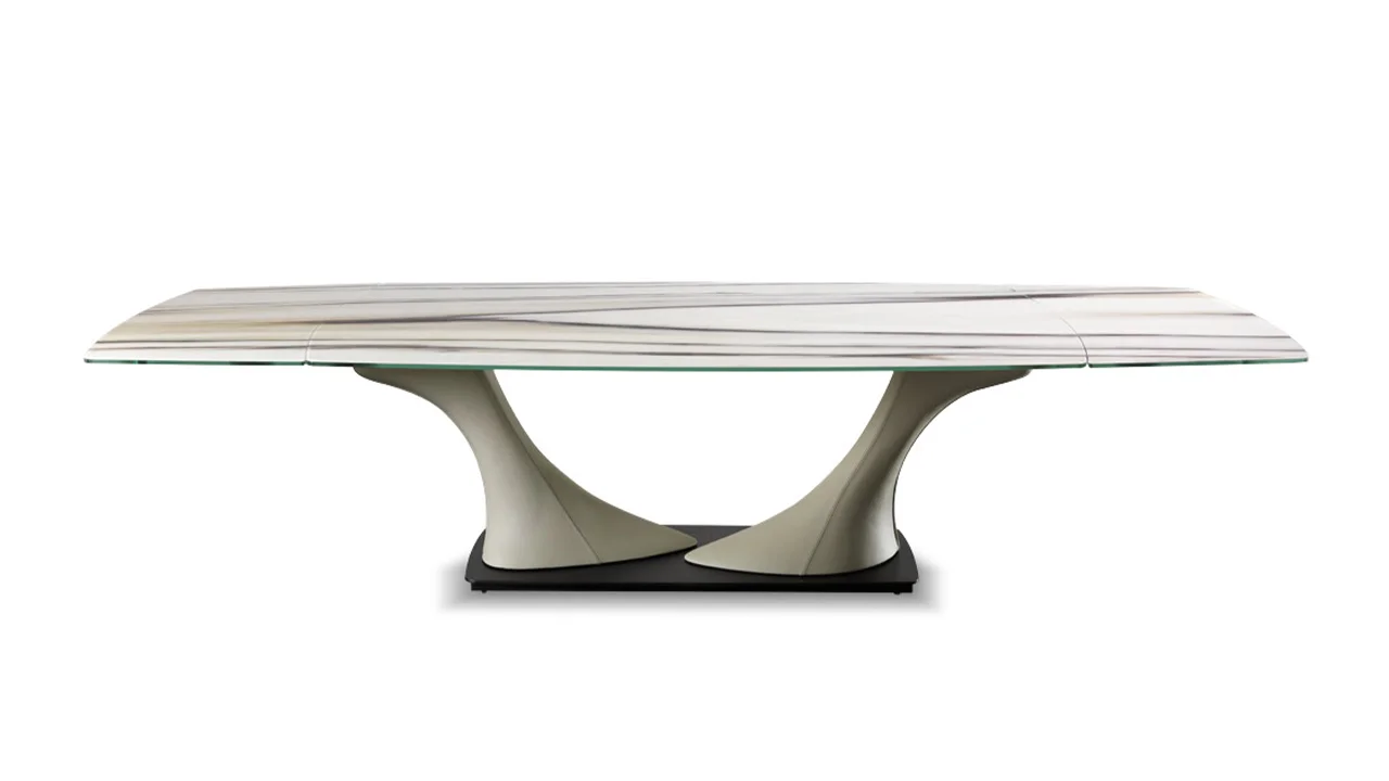 Archimede 72 Allungabile by Reflex featured in Troy Michigan showroom, modern Italian luxury furniture design.