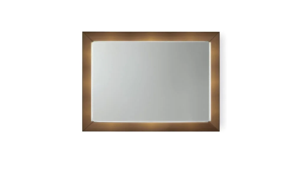 “Contemporary PRISM MIRROR by Reflex with multidimensional reflective design.”