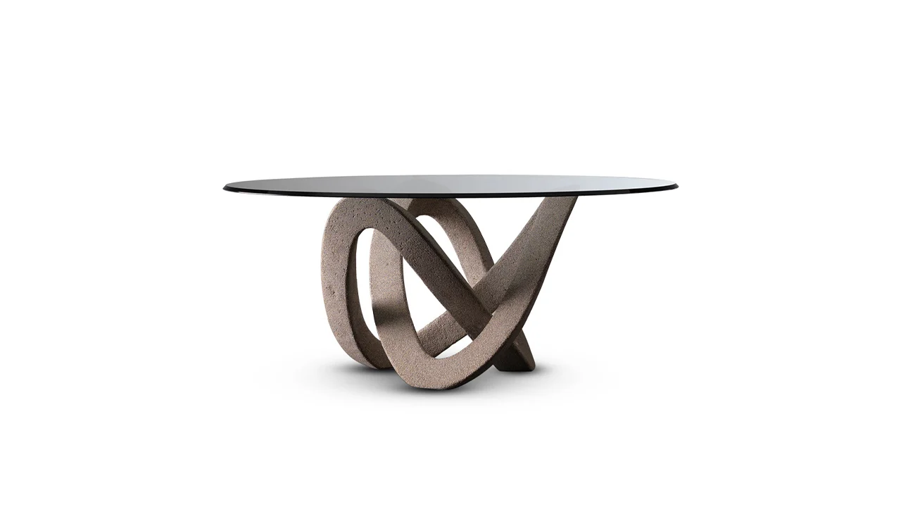 Andromeda 72 by Reflex showcased in Royal Oak Michigan showroom, modern Italian luxury design.