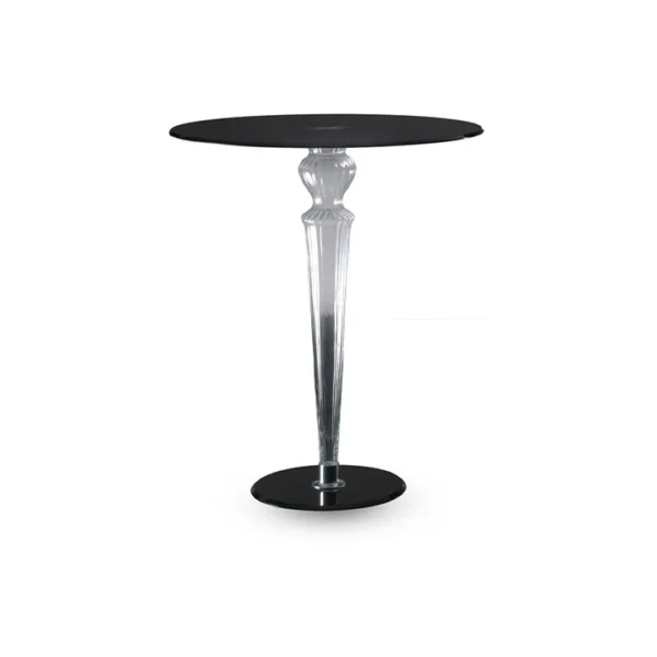 Luxury Gran Canal 105 Bar table by Reflex Angelo in Royal Oak, MI – featuring a Murano glass base and mirrored glass top.