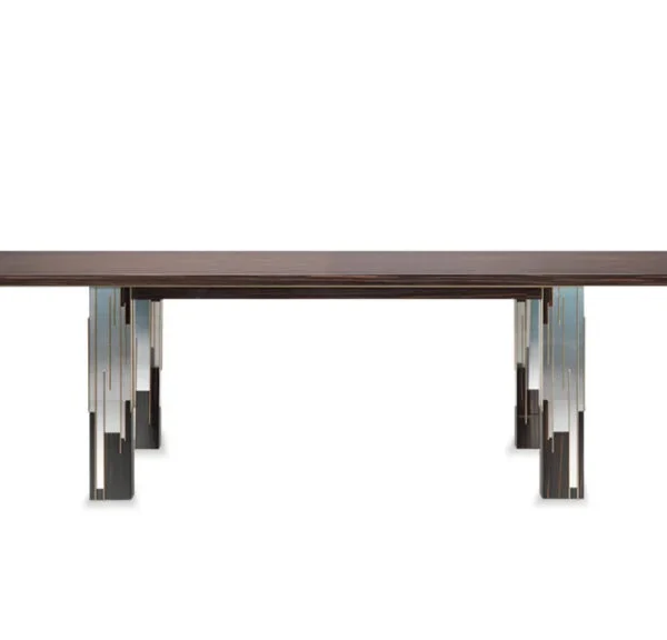 Belle Epoque 72 dining table by Reflex, modern luxury furniture, Troy Michigan.