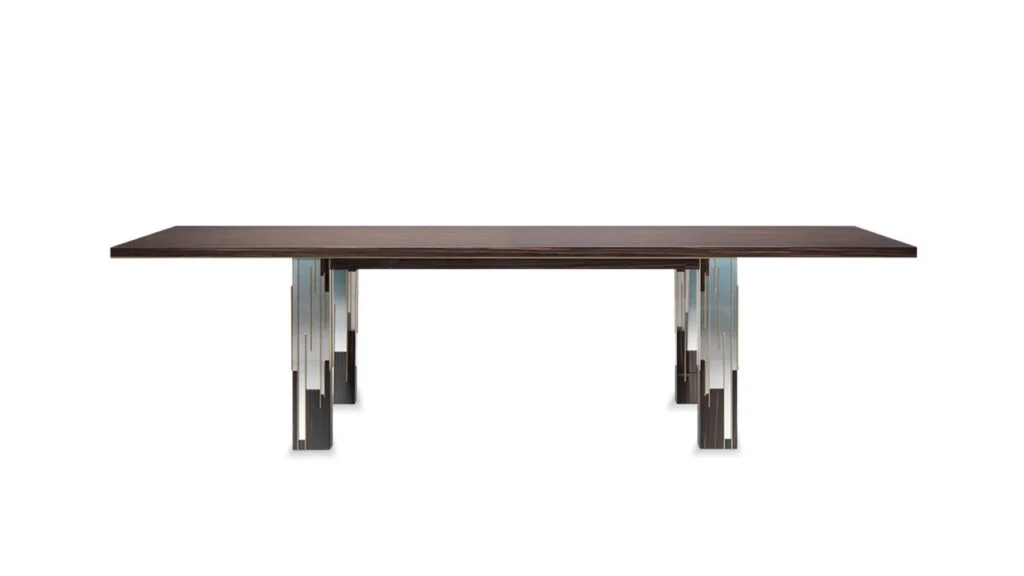 Belle Epoque 72 dining table by Reflex, modern luxury furniture, Troy Michigan.