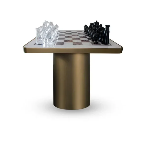 Italian designer chess table TAU 40 by Reflex
