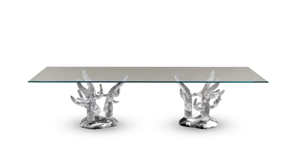 Corallo 72 by Reflex - modern, luxury dining table designed for contemporary spaces in Royal Oak, Michigan.