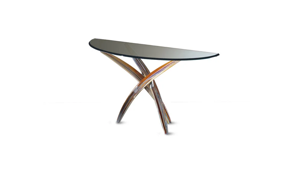 Blade Of Grass Console in Birmingham showroom