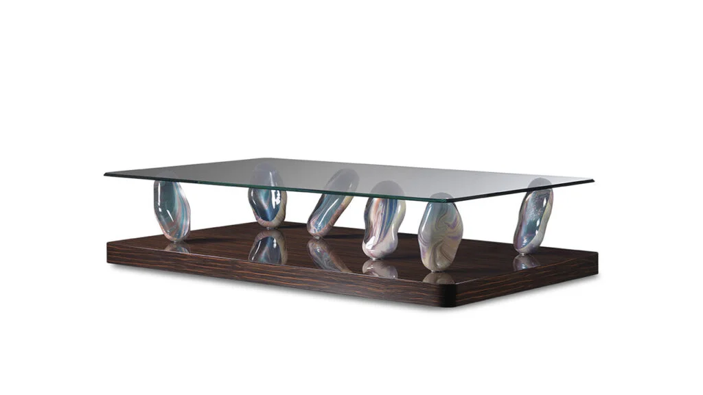 Modern Italian coffee table Stones 40 by Reflex in Troy Michigan
