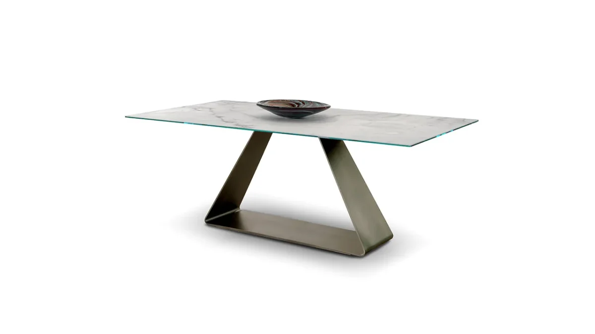 Oh 72 Fisso by Reflex featured in Birmingham Michigan showroom, elegant modern Italian luxury furniture design.