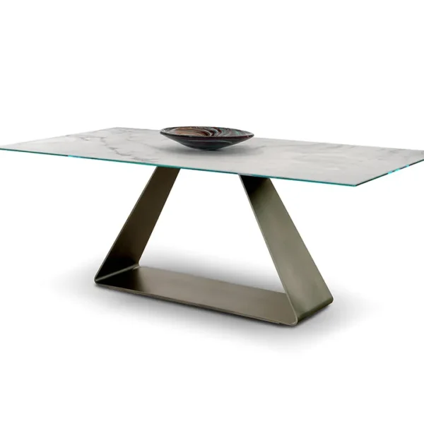 Oh 72 Fisso by Reflex featured in Birmingham Michigan showroom, elegant modern Italian luxury furniture design.