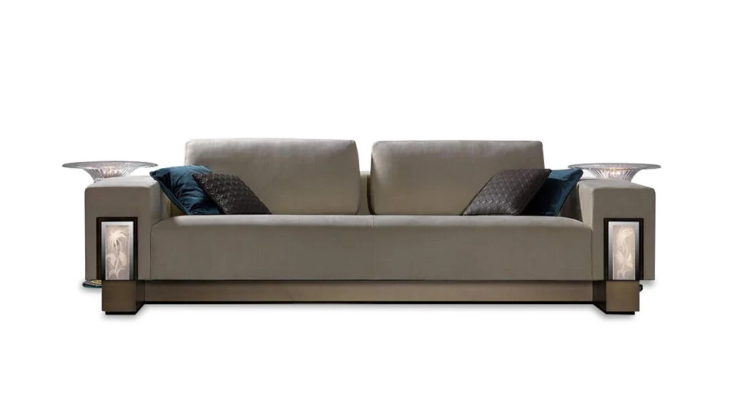 Palazzo Ducale Sofa by Reflex in luxurious modern style, crafted with high-quality materials. Perfect for contemporary interiors in Troy, MI.